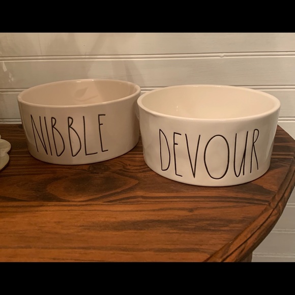 Rae Dunn Other - Rae Dunn Dog Bowls (Set of 2 )